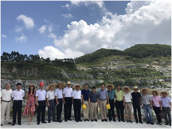 廣東省省政協(xié)“加強礦山、石場復(fù)綠和管理，建設(shè)美麗廣東”提案督辦組來燊泰基調(diào)研
