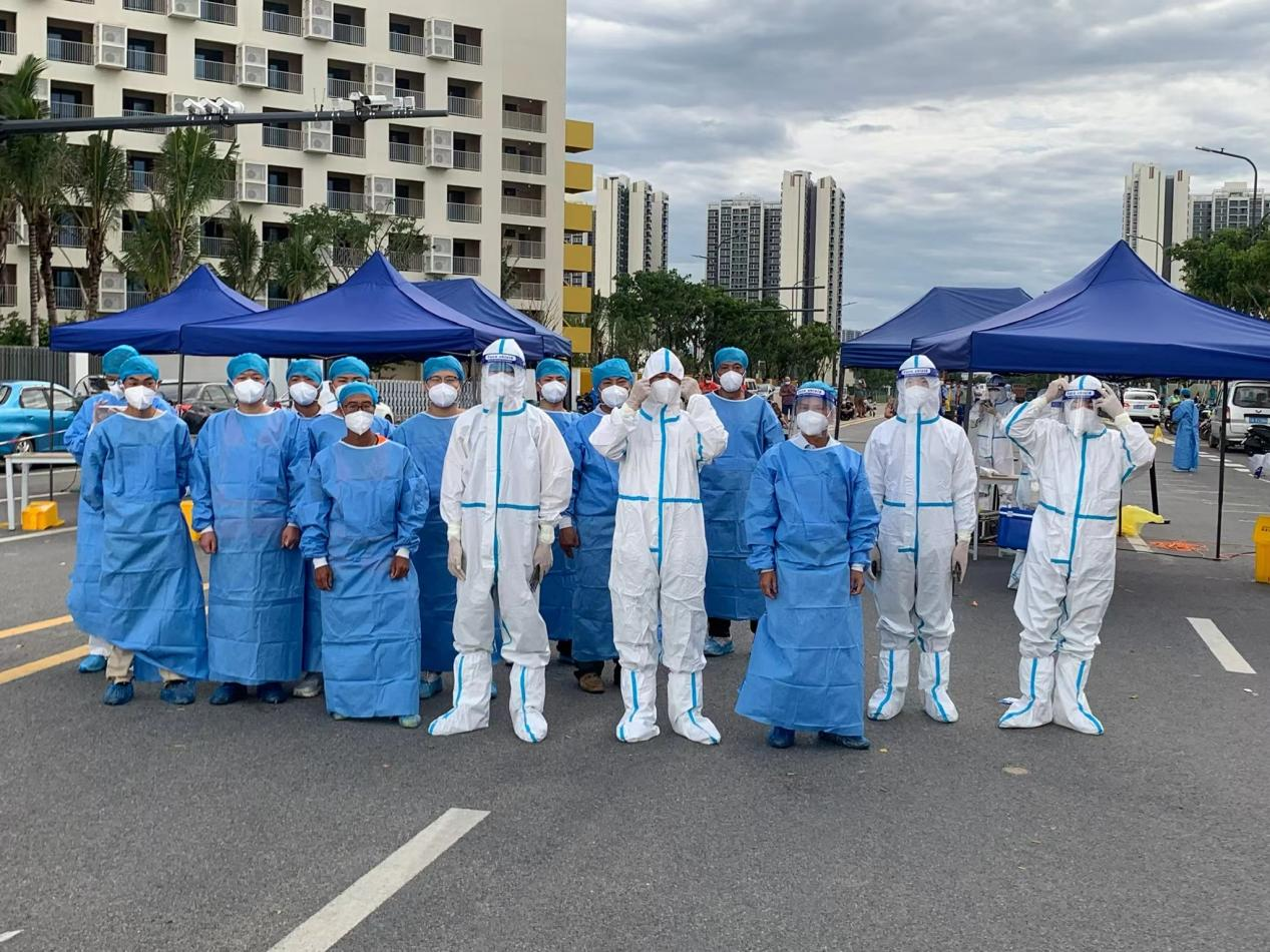 助力疫情防控，港灣工程公司海南分公司在行動